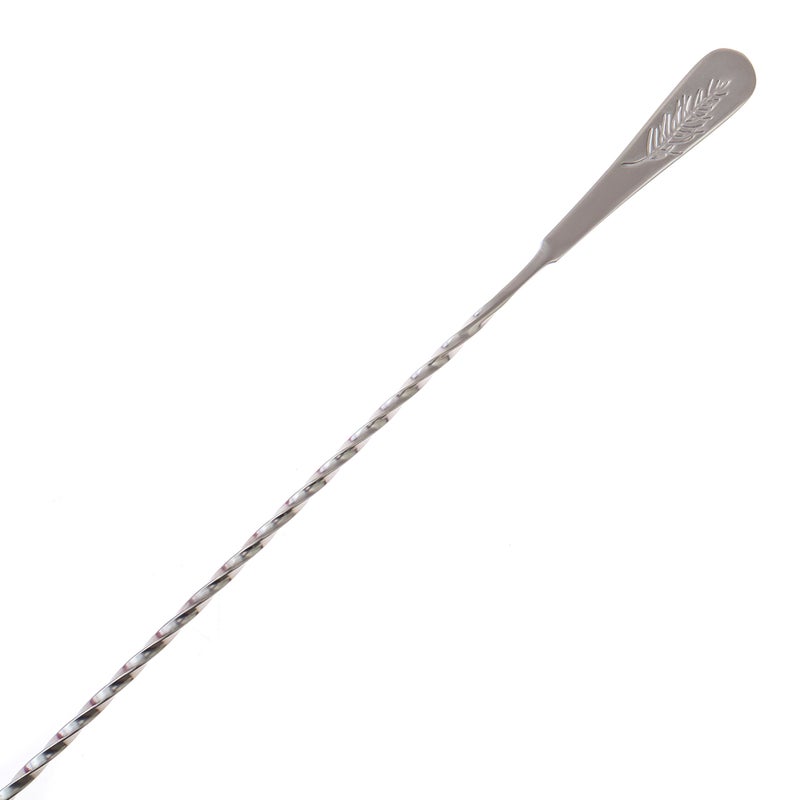 Mixologists 18" Cocktail Mixing Glass Bar Spoon - Long Handle Stainless Steel Drink Pitcher Mixer to Chill and Mix Stirred Drinks - 1 Spoon - Image 2